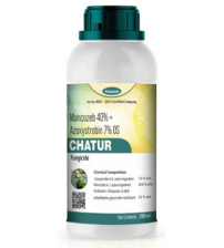 Katyayani Mancozeb 40% + Azoxystrobin 7% OS (1litrex1)